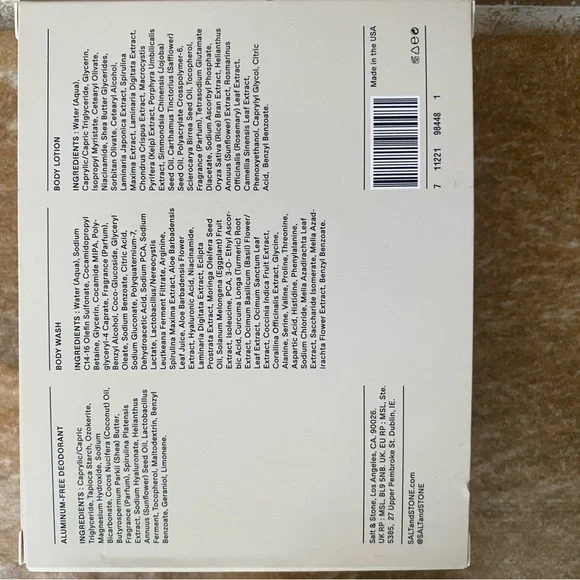 Salt & Stone Santal & Vetiver Mini Trio - White/Beige - Picture 2 of 4